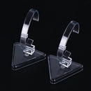 1pc clear plastic wrist watch display rack holder sale show case stand tools JR