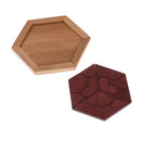 Child Kids Wooden IQ Game Jigsaw Intelligent Tangram Brain Teaser Puzzle Toys ME