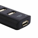 High Speed Micro Mini 4 Ports 2.0 USB HUB splitter Adapter For Laptop PC No N9R3