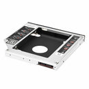 SATA 2nd HDD HD Enclosure Hard Drive Caddy Case Tray, Universal for 12.7mm  Z1E1