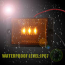 LED 12V Car Bus Truck Lorry Side Marker Light Indicator Lamp Amber Lens