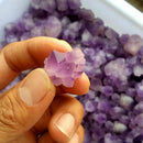 50g Mini Lucky Healing Natural Amethyst Point Crystal Quartz Stone Rock Chips