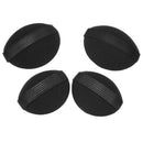 4Pcs Black Styling Supplies Hair Lift Bump Puff Princess Head Shape Spon PFC