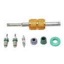 Car R134A A/C Air Conditioning Valve Core Assortment R134A Spool Repair Kit