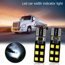 2pcs T10 W5W 12 SMD 2835 LED Car Bulbs Canbus No Error Clearance Light Bulbs
