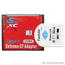 Universal Compact Flash Memory Card High Speed CF Type I Adapter Reader