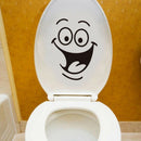 Toilet Stickers Wall Art Stickers Removable Diy