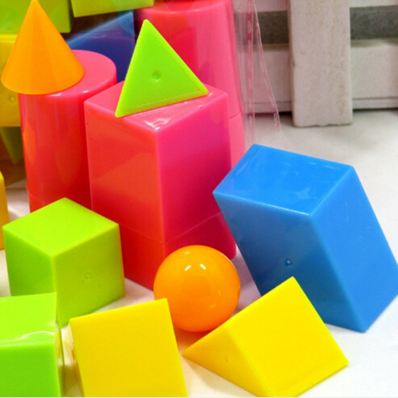 16pcs/set Educational toys mathematics geometry toys ME
