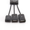 Multifunctional OTG Data Line Tablet Phone Micro usb Hub Splitter OTG Adapt ly