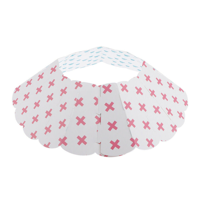 2x Pet Anti-bite Paper Collars Dog Resuable Collapsible Collar Volcano-L