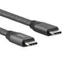 10Gbps USB-C USB 3.1 Type C Gen2 Male To Male Data Video 100W Cable with E-