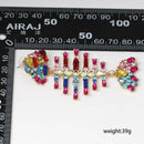 Fish Bird Earrings for Women Crystal Large Drop Earrings Boho Fringed Tasse