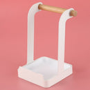 Kitchen Lid Rack Seated Spoon Rack with Water Tray Hanger Nailless Rack Kit