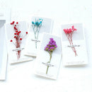 Dried Flowers Greeting Cards-Blank Note Cards Birthday Note Thank You Cards X1A2