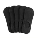 4 Pairs Men Cotton Socks Thin Solid Sports Breathable Non-slip Boat Socks A