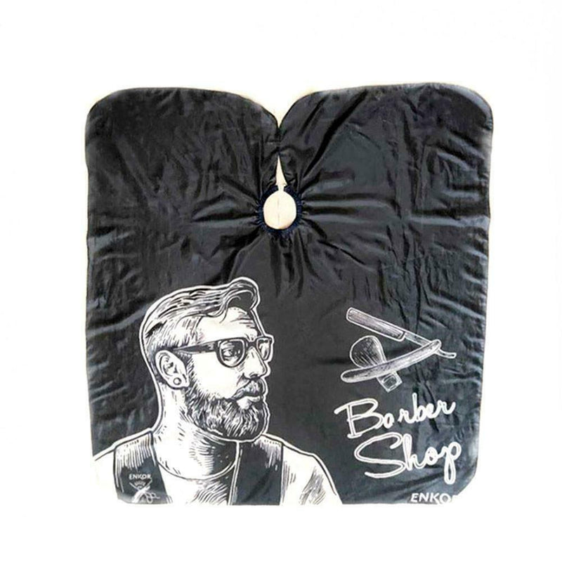 Black Hairdressing Cloth Haircut Hairdressing Barber Cloth Hair Styling Design