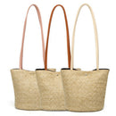 Bag Women Fashion Women Casual Shoulder Bag Straw Bags Woven Bucket Bag Han
