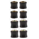 8x Motor Shock Absorber Rear Bush Upper 12mm+10mm for Motorbike Replacement