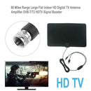 80 Miles Range Large Flat Indoor HD Digital TV Antenna Amplifier Booster