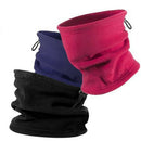 Blue Polar Fleece Neck Warmer Thermal Snood Scarf Hat Ski Wear Snowboarding
