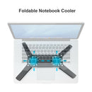 Laptop Cooler with 2 Fans USB Powered Foldable Cooling Pad for Notebook PC