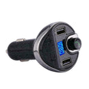 Wireless Bluetooth Car FM transmitter MP3 Radio Adapter Car Fast USB Charge X6T2