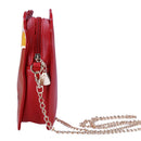 Woman Cupcake PU Chain Bag Popcorn Crossbody Messenger Bag (French Fries