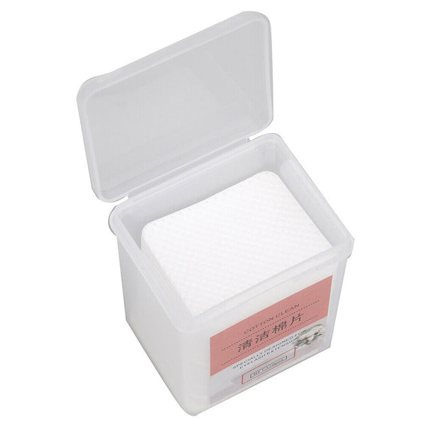 170PCS Eyelash Extension Glue Remove Cotton Pad Glue Bottle Mouth Wipes Cleaning