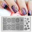 1pcs Nail Art Image DIY Manicure Mandala Print Template Stamping Plate Stamper