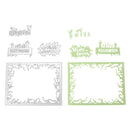 4pcs Halloween Cutting Dies Scrapbook Embossing DIY Album Card (MS-500)