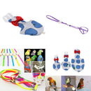 Soft Convenient Comfort Cute Bird Parrot Diaper Purple Birds Travel Walking