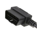 Obd-ii Obd2 16pin Male to Female Extension Cable Diagnostic Extender 100cm