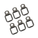 For Jeep Wrangler 2007-2017 Accessories Trunk Cargo Net Tie Down D-rings 6pcs