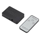 3x1 HDMI Splitter Switcher 3 Port Hub Box Auto Switch 3 In 1 Out 1080P H GMX