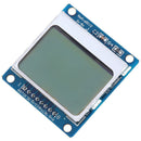 84x48 LCD Module Blue Backlight Adapter PCB 5110 LCD For Arduino  Z