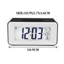 Digital LED Backlight LCD Snooze Table Electronic Alarm Clock Temperature