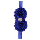 Blue New Girls Headbands Flower Hair Accessories For Girls Infant Hair Band