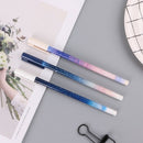 3Pcs 0.35mm Sky Starry Gel Pen Office Students Writing Stationery Signature Pens