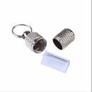 2x Anti-Lost Pet Dog Cat ID Stainless Steel Tag Name Address Barrel Tube SE
