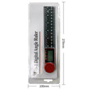 2in1 200mm Digital Protractor Angle Finder Ruler Crown Trim Woodworking Pretty