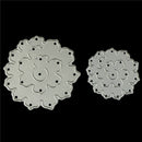 2X tattooing flowers Metal Cutting Dies for DIY Scrapbooking Album Card Decor OZ