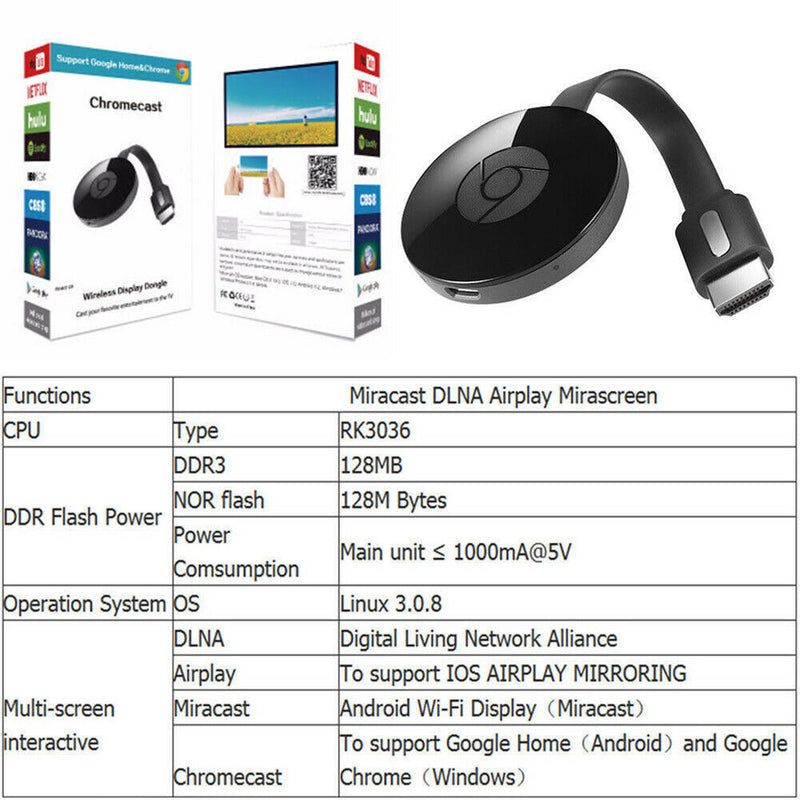 MiraScreen Dongle WiFi Display 1080P For Office Meeting Tablet Presentation Tool