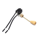 4pcs home ceiling fan lamp wall light replacement pull chain cord switch FT