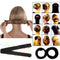 Fashion Women DIY Hair Styling Donut Former Foam French Twist Magic Bun Maker .