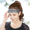 Hairband Elastic Headband Sports Sweatband Head Solid Outdoor Running Gym H