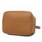 4pcs Set Women Bag Fashion Solid PU Single Shoulder Messenger Bags(Brown) A