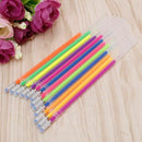 48Colors 0.38mm Gel Ink Pen Refills for Glitter Metallic Neon Pastel Stationery