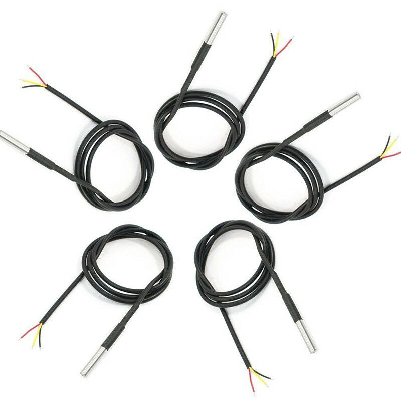 1pc Waterproof DS18B20 Digital Thermal Probe Sensor/Temperature Sensor 100cm