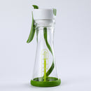 Portable Plastic Manual Mixing Stirring Bottle Juice Coffee Drinks Tea 300ml