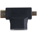 3 in 1 HDMI Female to Mini HDMI + Micro-HDMI Adapter
